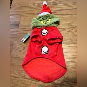Grinch Pet Hoodie size  medium